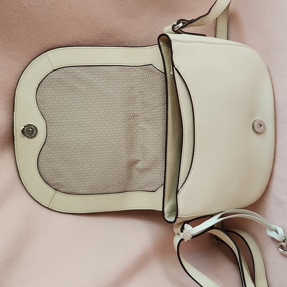 Brighton Trina White Leather Bag - Picture 7 of 12